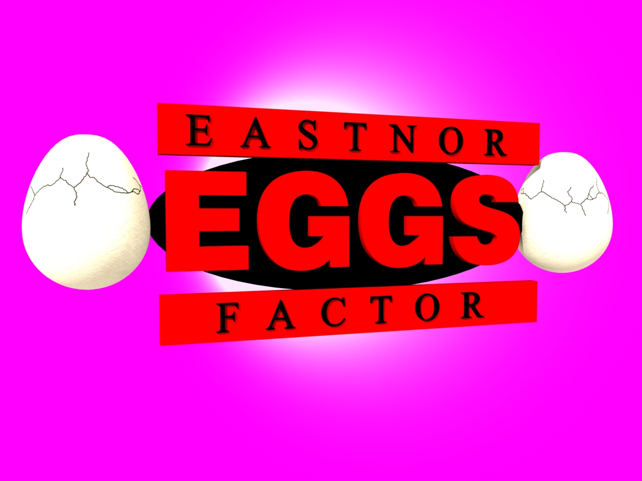 3D Easter Event Logos