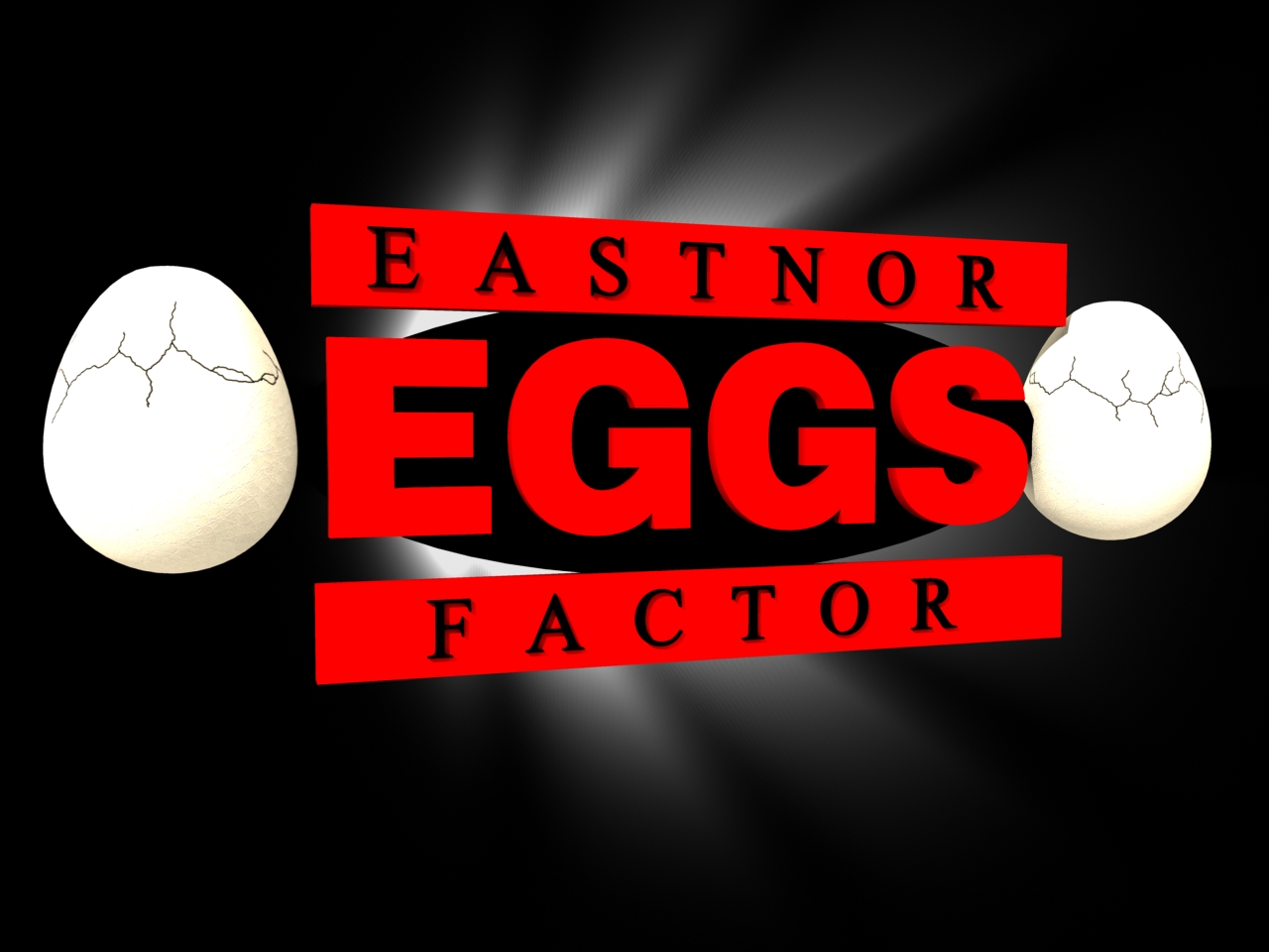 3D Easter Event Logos