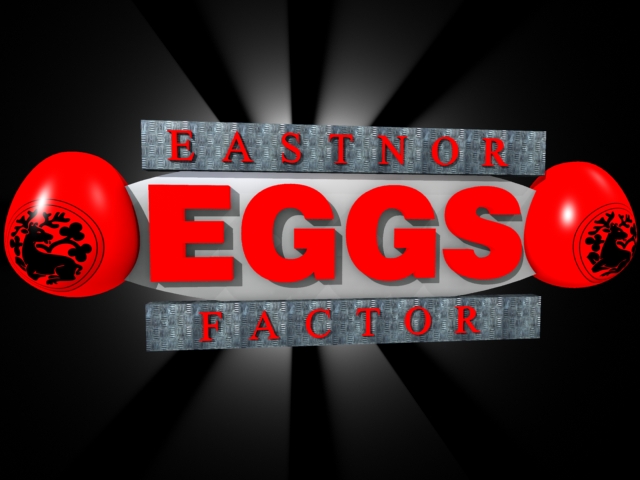 3D Easter Event Logos