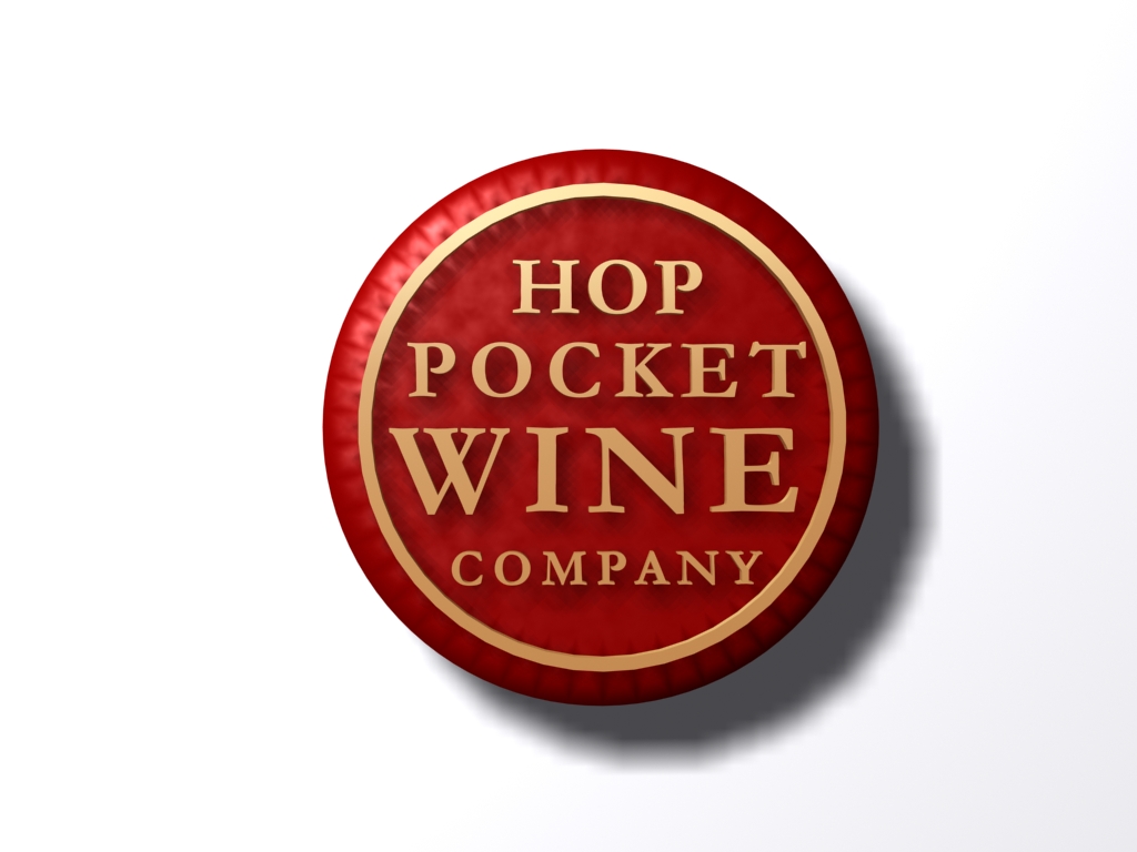 Bottle top 3D logo