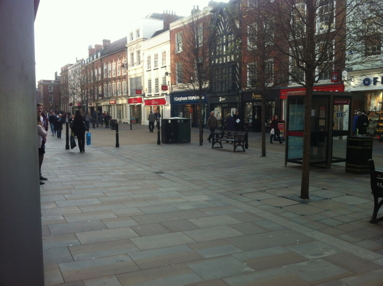 City Centre Cafe proposal for Planning Permission