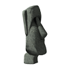 Easter Island Stone Man Logo